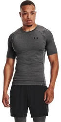 Under Armour Herren UA HG Armour Comp SS T-Shirt grau/schwarz/weiß