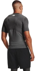 Under Armour Herren UA HG Armour Comp SS T-Shirt grau/schwarz/weiß