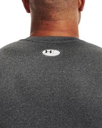 Under Armour Herren UA HG Armour Comp SS T-Shirt grau/schwarz/weiß