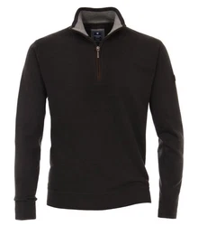 Redmond Strickpullover Troyer Schwarz/Dunkelgrau/Braun/Dunkelgrün/Grau/Khaki