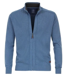 Redmond Strickjacke 681 Grau/Blau/Hellblau/Dunkelblau