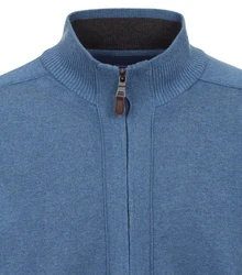 Redmond Strickjacke 681 Grau/Blau/Hellblau/Dunkelblau