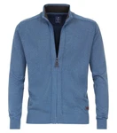 Redmond Strickjacke 681 Grau/Blau/Hellblau/Dunkelblau