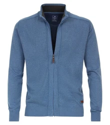 Redmond Strickjacke 681 Grau/Blau/Hellblau/Dunkelblau