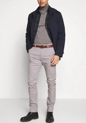 Indicode Stoffhose Gower Hellgrau/Grau/Khaki