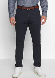 Indicode Stoffhose Gower Dunkelblau/Blau