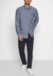 Indicode Stoffhose Gower Dunkelblau/Blau