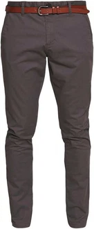 Indicode Stoffhose Gower Rot/Dunkelrot/Braun/Bordeaux/Grau