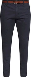 Indicode Stoffhose Gower Dunkelblau/Blau