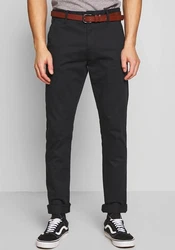 Indicode Stoffhose Gower Schwarz/Dunkelgrau/Khaki