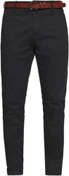 Indicode Stoffhose Gower Schwarz/Dunkelgrau/Khaki