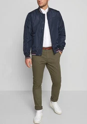 Indicode Stoffhose Gower Khaki/Dunkelgrün