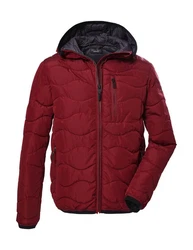 G.I.G.A. DX by killtec Steppjacke GW 7 Dunkelrot/Bordeaux/Rot