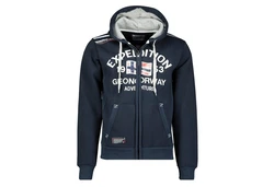 Geographical Norway Sweatjacke Hoodie Dunkelblau/Blau