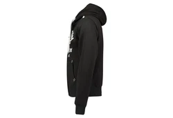 Geographical Norway Sweatjacke Hoodie Schwarz/Rosa