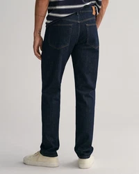 Gant Slim-fit Jeans SLIM GANT JEANS Dunkelblau/Blau/Hellblau