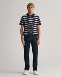 Gant Slim-fit Jeans SLIM GANT JEANS Dunkelblau/Blau/Hellblau