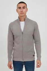 11 Project Strickjacke PRSteffan Grau/Hellgrau