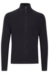 11 Project Strickjacke PREdu Schwarz/Dunkelblau/Hellblau