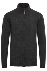 11 Project Strickjacke Style PRNoldi Dunkelgrau/Grau/Schwarz/Hellgrau