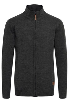 11 Project Strickjacke Style PRNoldi Dunkelgrau/Grau/Schwarz/Hellgrau