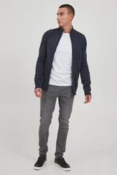 11 Project Strickjacke Style PRNoldi Dunkelblau/Hellblau/Dunkelgrau