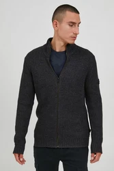 11 Project Strickjacke PRXander Dunkelgrau/Schwarz/Dunkelblau/Grau/Hellgrau