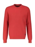 LERROS Strickpullover O-Neck Rot/Orange