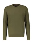 LERROS Strickpullover O-Neck Dunkelgrün