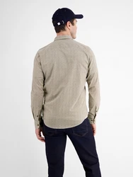 LERROS Langarmhemd Poplinhemd Beige/Khaki/Braun