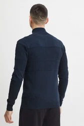 11 Project Strickjacke PRYannik Dunkelblau/Blau