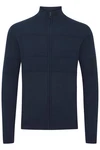 11 Project Strickjacke PRYannik Dunkelblau/Blau