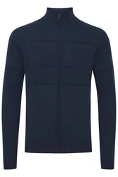 11 Project Strickjacke PRYannik Dunkelblau/Blau