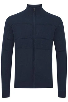 11 Project Strickjacke PRYannik Dunkelblau/Blau