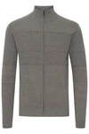 11 Project Strickjacke PRYannik Hellgrau/Dunkelgrau/Braun/Grau/Khaki/Dunkelgrün/Hellblau