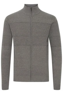 11 Project Strickjacke PRYannik Hellgrau/Dunkelgrau/Braun/Grau/Khaki/Dunkelgrün/Hellblau