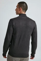 11 Project Strickjacke PRMelker Dunkelgrau/Grau/Hellgrau