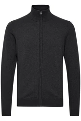 11 Project Strickjacke PRMelker Dunkelgrau/Grau/Hellgrau