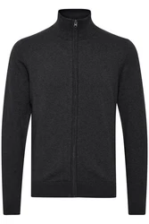 11 Project Strickjacke PRMelker Dunkelgrau/Grau/Hellgrau