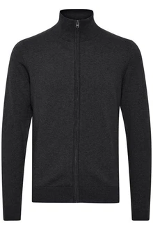 11 Project Strickjacke PRMelker Dunkelgrau/Grau/Hellgrau