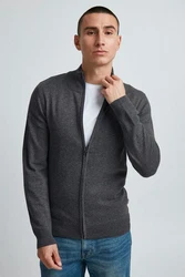 11 Project Strickjacke PRMelker Dunkelgrau/Grau/Hellgrau