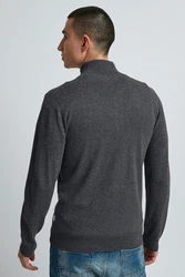 11 Project Strickjacke PRMelker Dunkelgrau/Grau/Hellgrau