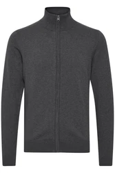 11 Project Strickjacke PRMelker Dunkelgrau/Grau/Hellgrau