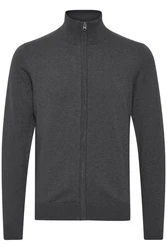 11 Project Strickjacke PRMelker Dunkelgrau/Grau/Hellgrau