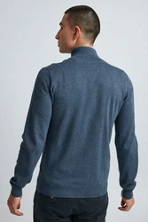 11 Project Strickjacke PRMelker Dunkelblau/Grau/Hellblau