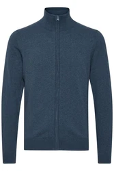 11 Project Strickjacke PRMelker Dunkelblau/Grau/Hellblau