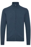 11 Project Strickjacke PRMelker Dunkelblau/Grau/Hellblau