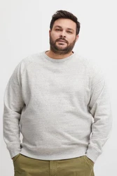 Blend Sweatshirt BLEND BHBAlton Grau/Silber/Khaki/Braun