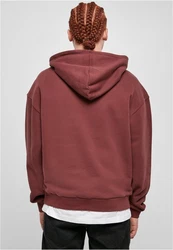 URBAN CLASSICS Kapuzenpullover Dunkelrot/Rot/Bordeaux