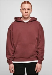 URBAN CLASSICS Kapuzenpullover Dunkelrot/Rot/Bordeaux